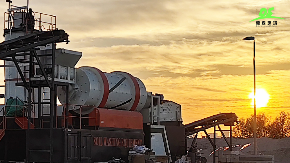 試機(jī)運(yùn)行！中東油污染土壤淋洗項(xiàng)目介紹