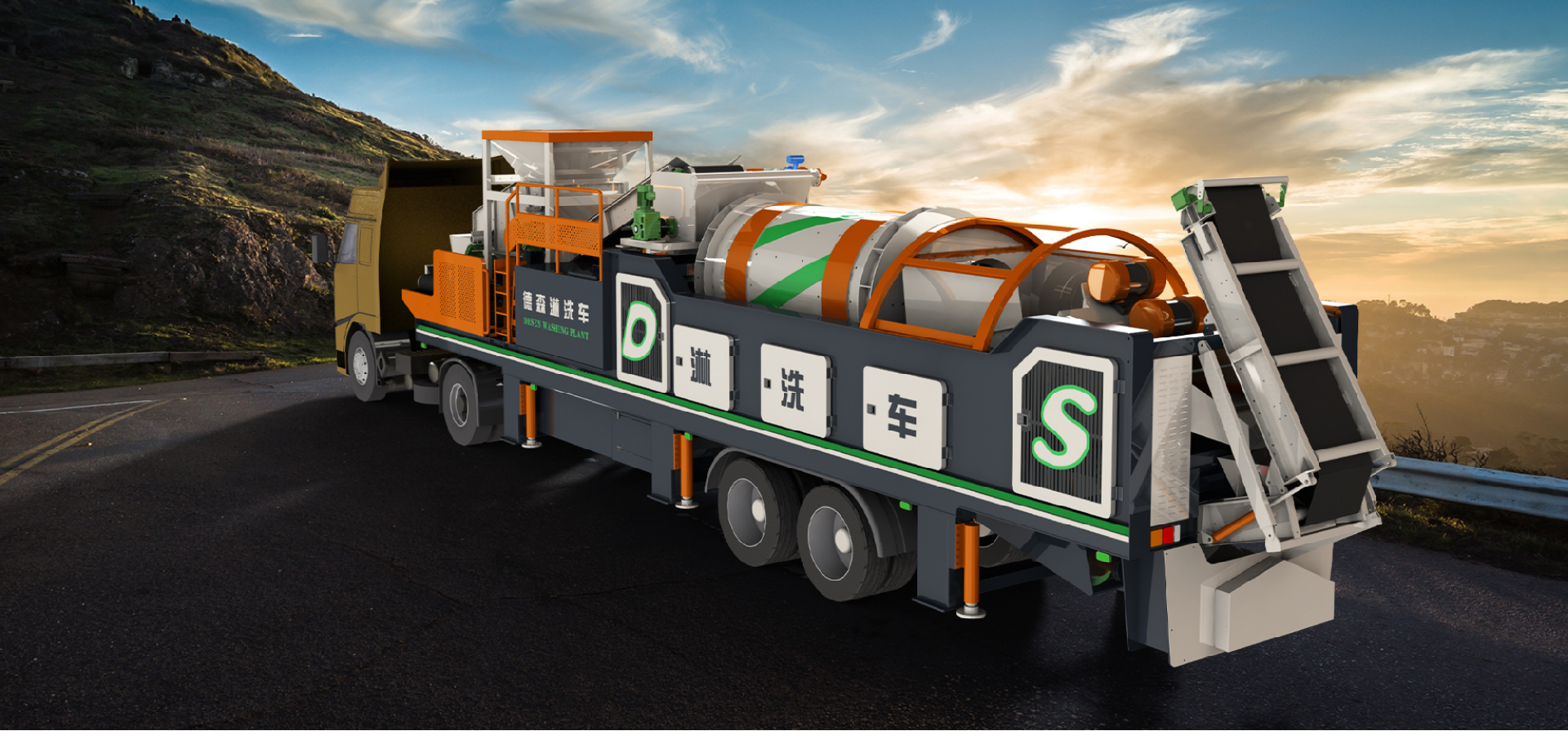 德森移動式淋洗車：用“模塊化思維”破解土壤修復(fù)難題