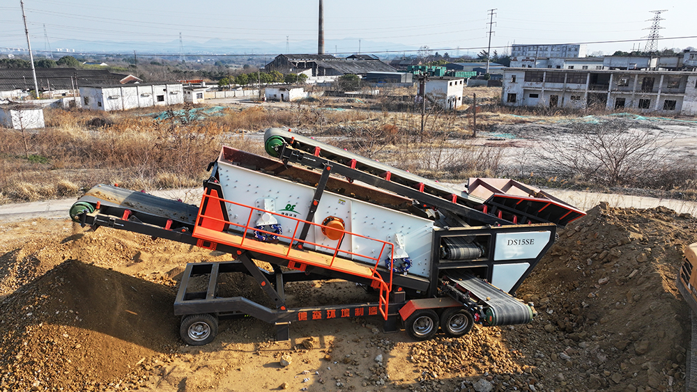 智能又靈活，德森移動篩分站為產(chǎn)業(yè)升級與綠色發(fā)展添動力