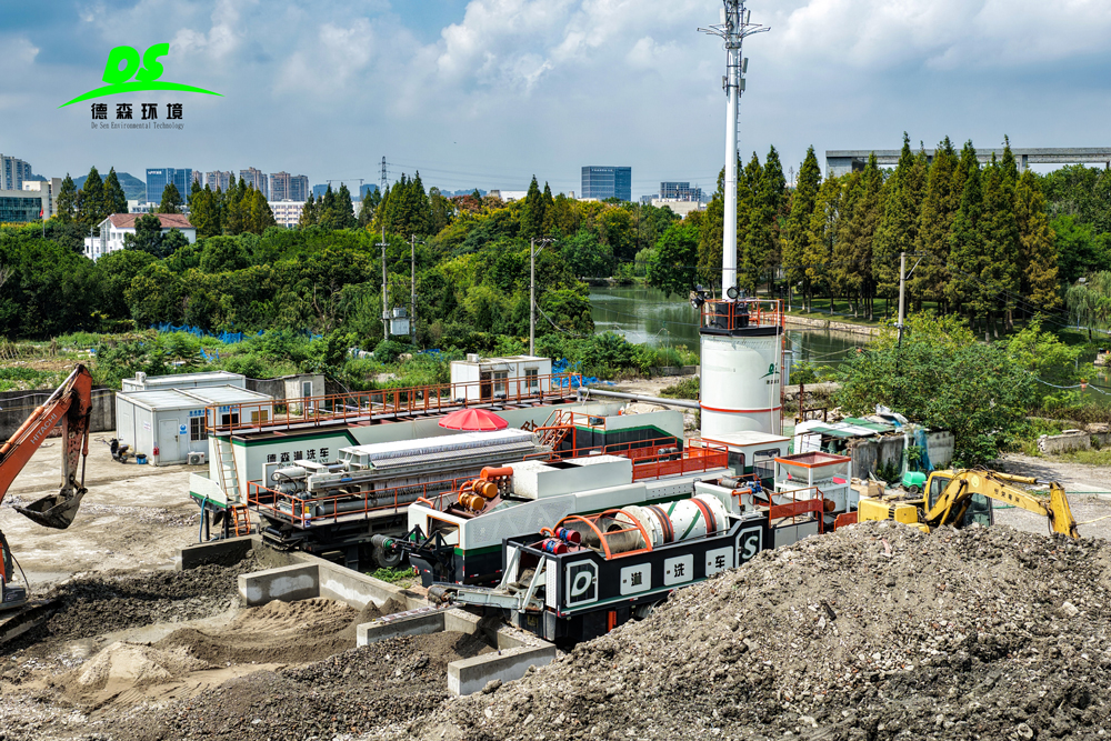 覆蓋礦山到河道！德森環(huán)境淋洗車的多場景治理實力