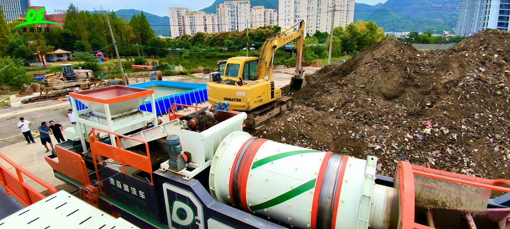 移動(dòng)修復(fù)力量，重塑礦山生態(tài)——德森環(huán)境移動(dòng)式土壤淋洗設(shè)備的礦山治理解決方案