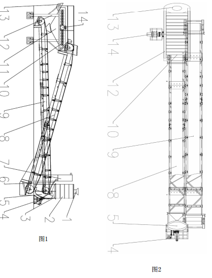 粉煤灰陶粒篩選裝置俯視結(jié)構(gòu)示意圖 粉煤灰陶粒篩選裝置俯視結(jié)構(gòu)示意圖