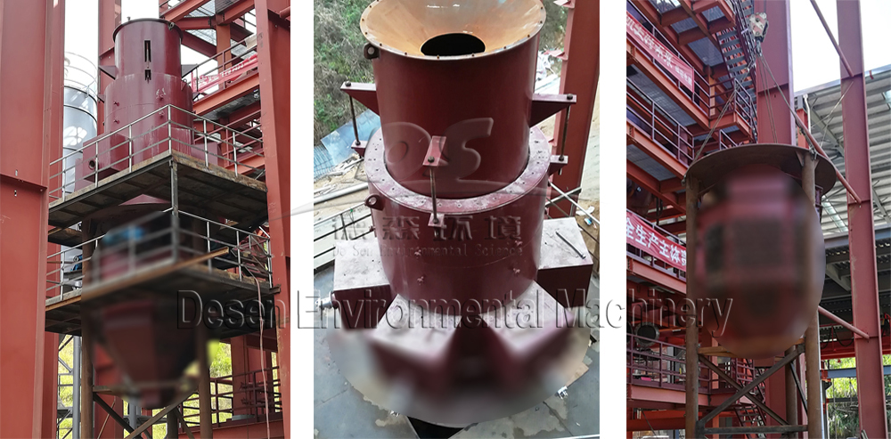 豎式梯度窯安裝現(xiàn)場