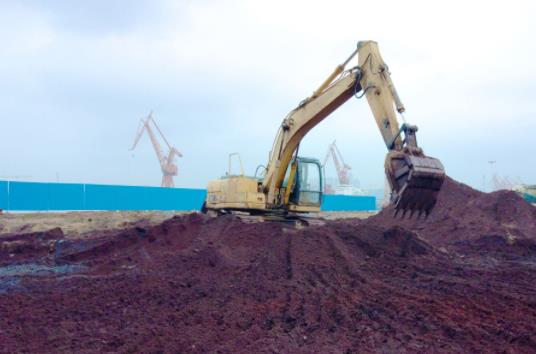 砷污染土壤修復(fù)案例現(xiàn)場(chǎng)