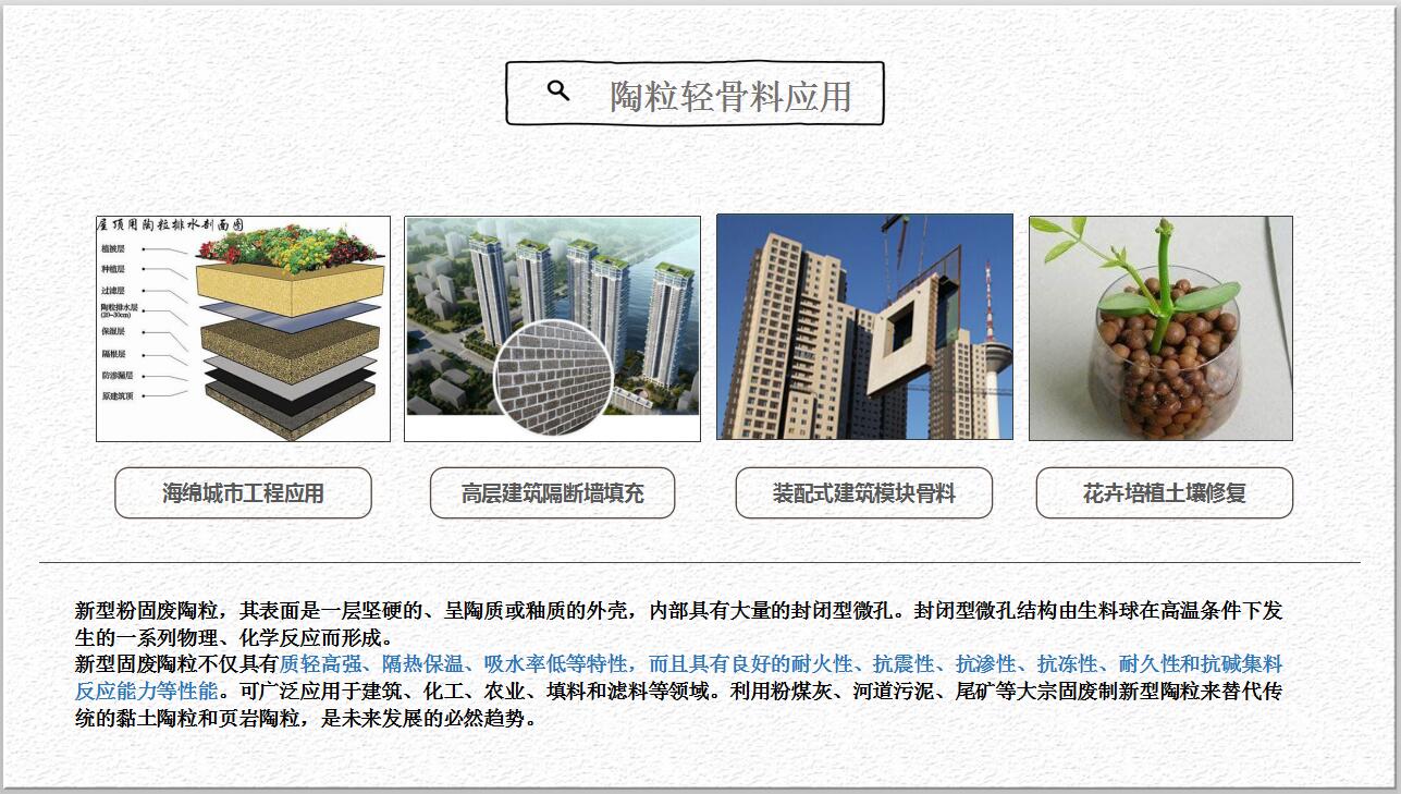陶粒燒結(jié)機(jī)應(yīng)用